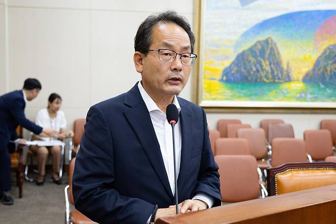 국회 정무위원회 여당 간사 강준현 더불어민주당 의원. 뉴스1