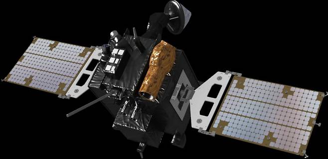 우리나라 최초의 달 궤도선 다누리 이미지. 과학동아 DB