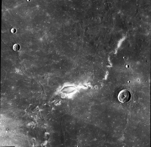 다누리에 탑재된 광시야편광카메라로 관측한 자기이상지역 모습. 우주청 제공