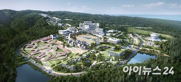 코스타밸리 관광휴양지구 조감도. [사진=포항시청]
