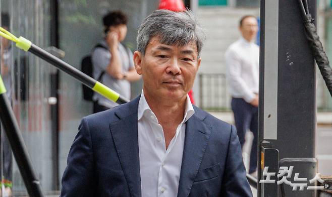 김건희씨의 최측근이자 삼부토건 주가조작 의혹과 도이치모터스 주가조작 의혹을 받고 있는 이종호 전 블랙펄인베스트 대표. 류영주 기자