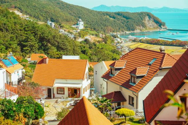 경남 남해군 독일마을 전경. 사진 제공=경남도