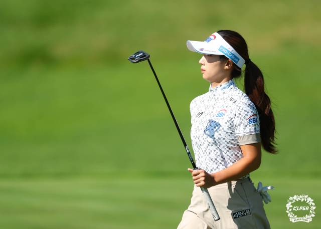 장타 1위에 올라 있는 이동은. 사진 제공=KLPGA