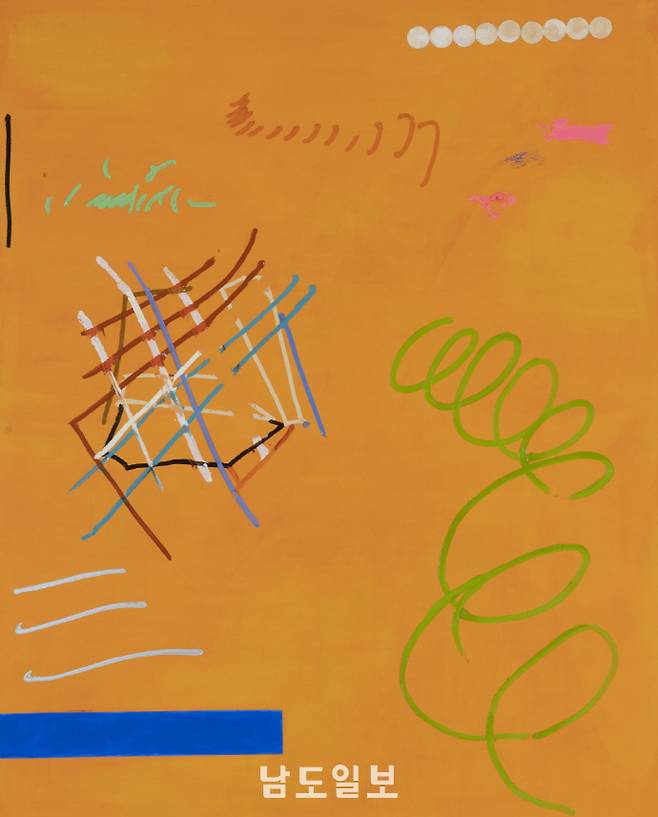 박승순 作 'Page 93'(162x130㎝, Mixed on Canvas, 2020)