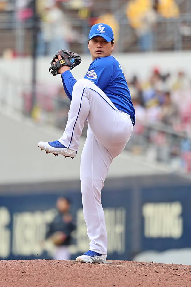 삼성 라이온즈의 오승환. 삼성 제공