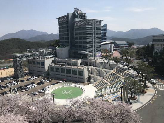 마산대학교 전경.