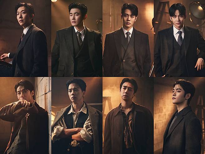 오는 9월 개막하는 뮤지컬 ‘그레이하우스’에는 ‘제롬 밀러’ 역 김재범·유승현·김지온·박정혁과 ‘카이스 벨’은 주민진·최석진·선한국·홍기범이 출연한다. 사진 | 주식회사 네오