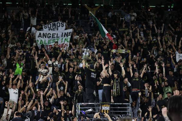 LAFC 서포터즈. 게티이미지코리아