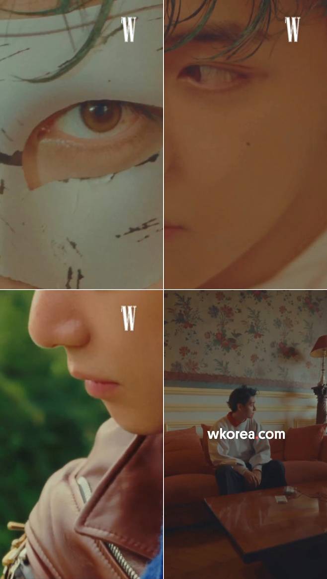 "등장만으로 압도" 방탄소년단 뷔, 비현실적 아름다움