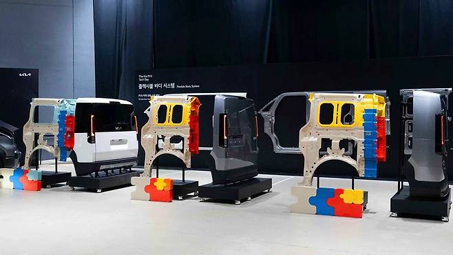 PV5에 적용된 플렉시블 바디 시스템