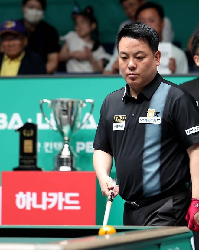 PBA 128강을 통과한 조재호 [PBA 제공. 재판매 및 DB 금지]