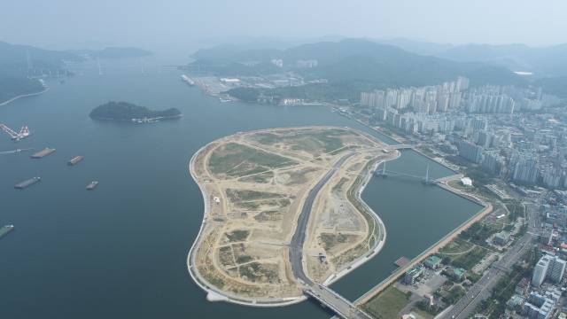 마산해양신도시 전경./창원시/