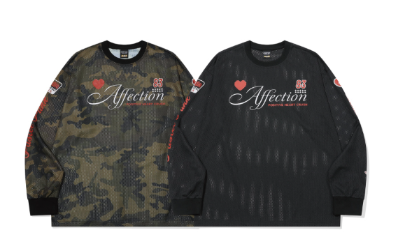 꼼파뇨 어펙션 메쉬 롱슬리브