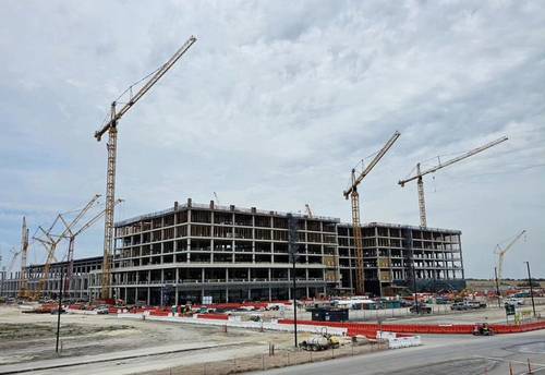 삼성전자 미국 테일러 팹 건설 현장(사진=삼성전자)