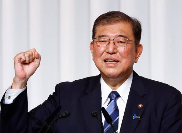 일본은 추가 관세 소식에 협상 대표를 급파하기도 했다. 사진은 이시바 시게루 일본 총리. [사진=연합뉴스]