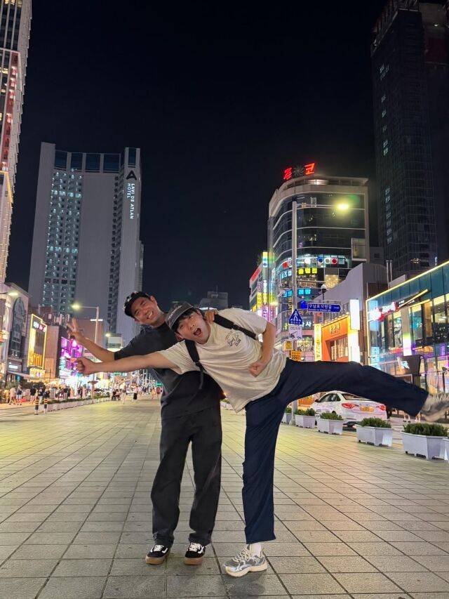 배우 최다니엘이 부산에서 유쾌한 근황을 전했다. / 최다니엘 인스타그램 캡처
