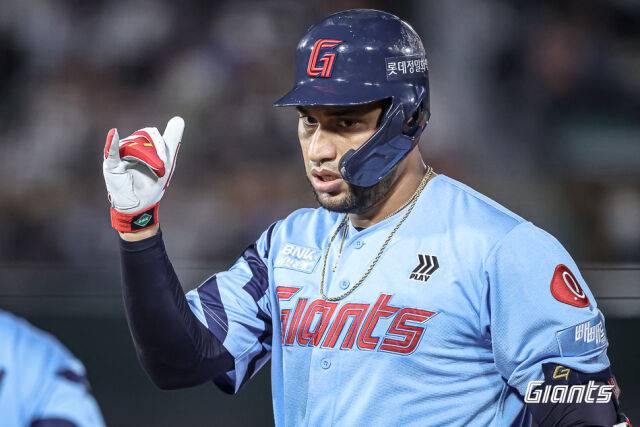 롯데 자이언츠 빅터 레이예스./롯데 자이언츠