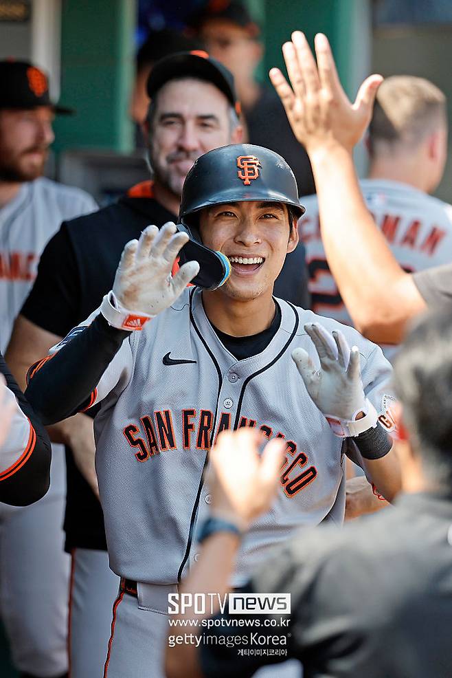 ▲ 7일(한국시간) 피츠버그 파이리츠와 경기에서 결승 득점을 올린 이정후.