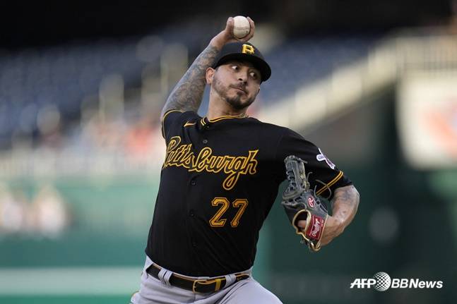 메이저리그(MLB) 시절의 빈스 벨라스케스. /AFPBBNews=뉴스1