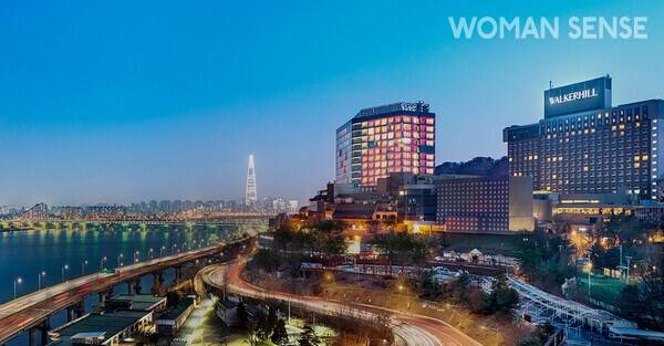 노소영 관장은 SK네트웍스가 운영하는 그랜드워커힐서울호텔에서 10년째 투숙 중이다.&nbsp; 사진=워커힐호텔&nbsp;