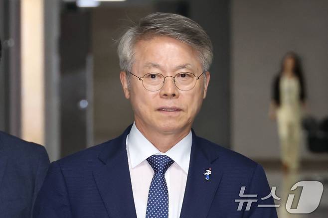더불어민주당 국민주권 검찰정상화 특별위원회 위원장인 민형배 의원. 2025.8.7/뉴스1 ⓒ News1 이광호 기자