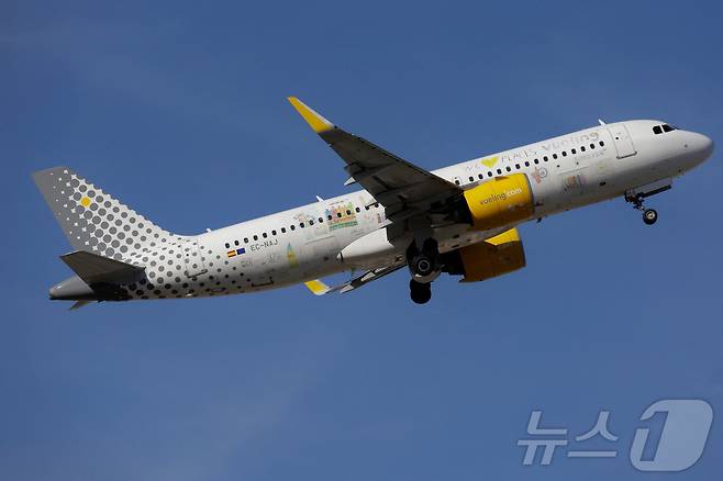 스페인 말라가-코스타델솔 공항에서 이륙하는 여객기(특정 기사 내용과 무관한 자료사진). ⓒ 로이터=뉴스1 ⓒ News1 윤다정 기자 <자료사진>