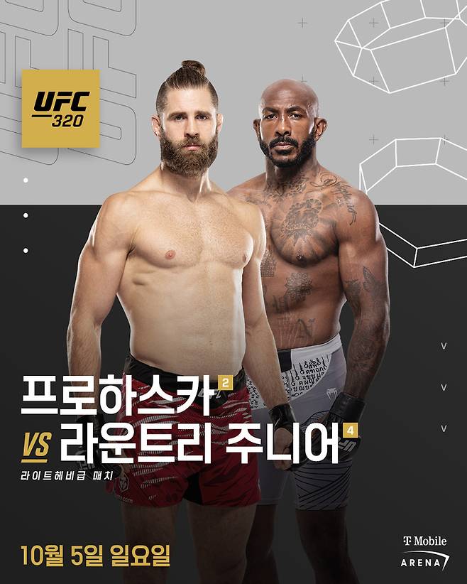 UFC 320 프로하스카 vs 라운트리 주니어. 사진 | UFC
