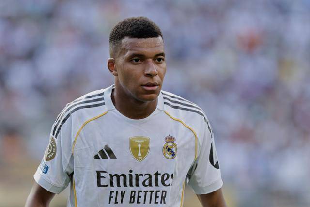 레알 마드리드의 킬리안 음바페. AP 연합뉴스