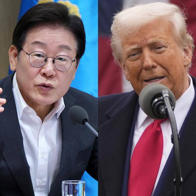 이재명 대통령과 도널드 트럼프 미국 대통령. 왕태석 선임기자·워싱턴=AP/뉴시스