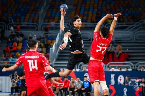 사진 제11회 세계 남자청소년선수권대회(U19) 이집트와 바레인의 경기 모습, 사진 제공=국제핸드볼연맹