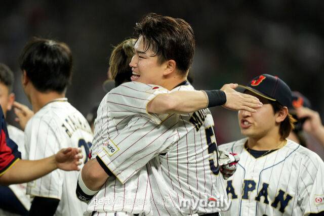 월드베이스볼클래식(WBC) 대표팀 시절의 무라카미 무네타카./게티이미지코리아