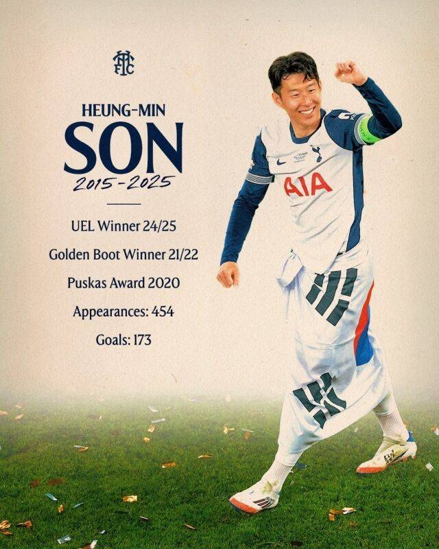 손흥민./토트넘 홋스퍼 SNS