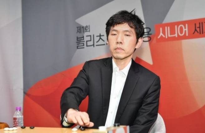 대국 중인 이창호 9단. 한국기원 제공