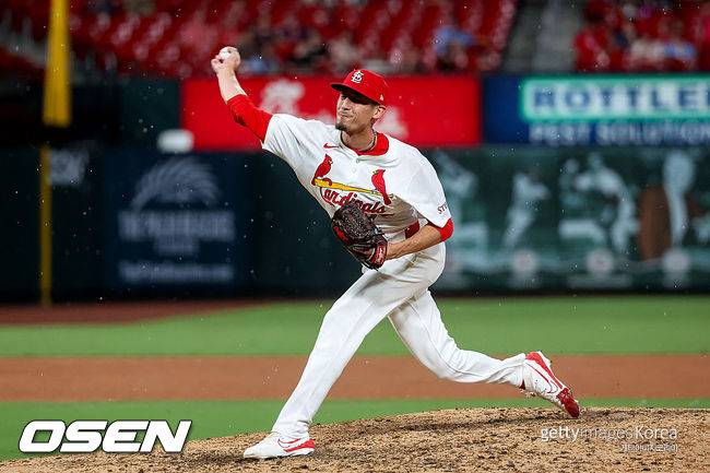 [사진] 세인트루이스 라일리 오브라이언. ⓒGettyimages(무단전재 및 재배포 금지)