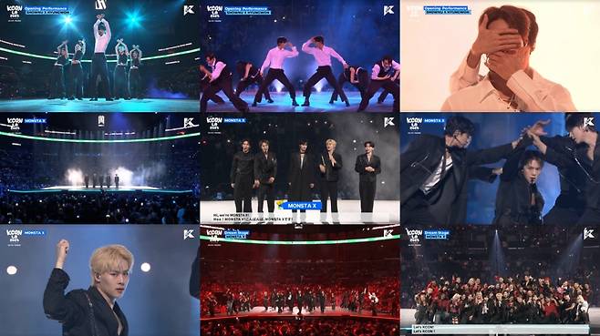 몬스타엑스, 포브스 호평 속 'KCON LA 2025' 2일차 엔딩..11년 차 무대 역량 증명