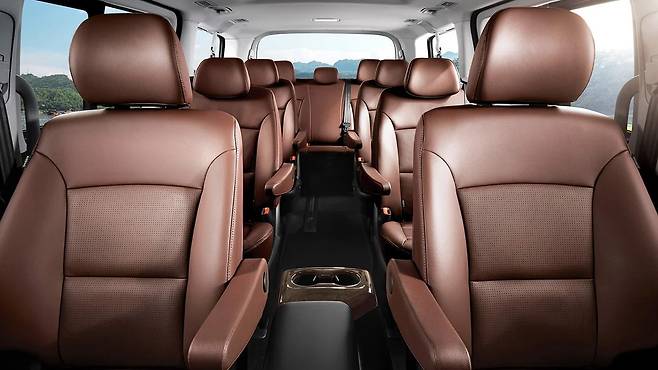 현대차 더 뉴 그랜드 스타렉스 실내