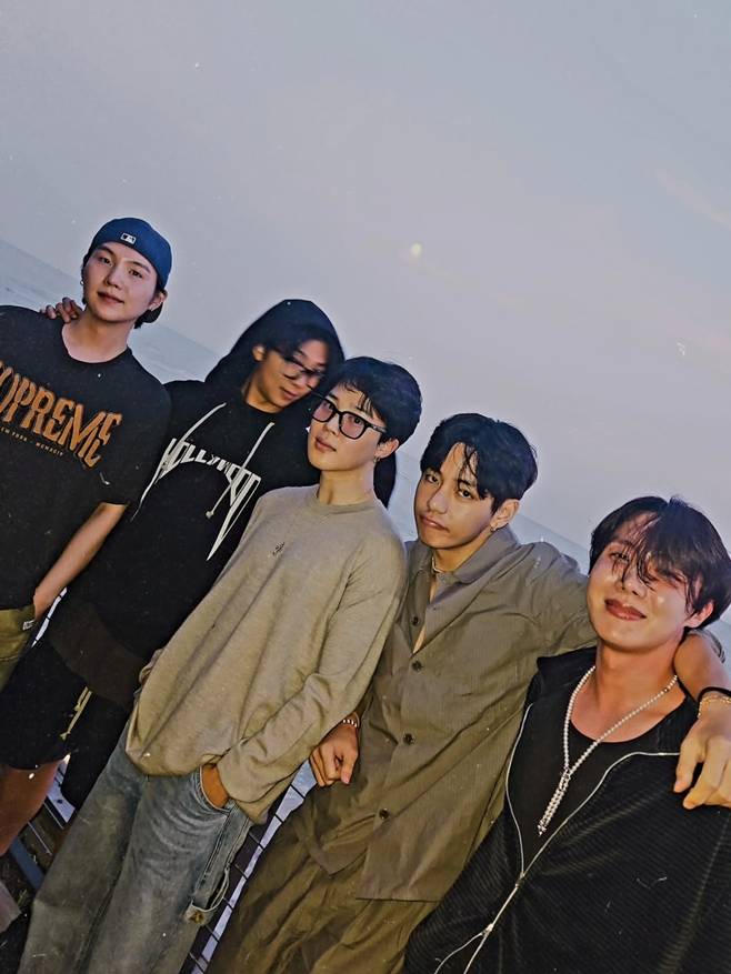 그룹 방탄소년단(BTS), 슈가 RM 지민 뷔 제이홉