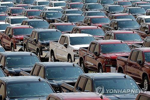 GM 픽업트럭 [로이터 연합뉴스 자료사진. 재판매 및 DB 금지]