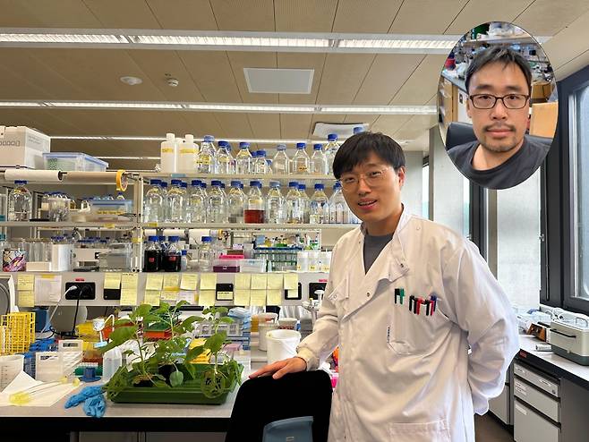 ( (왼쪽부터) KAIST 생명과학과 김기정 박사, 송지준 교수&nbsp;)