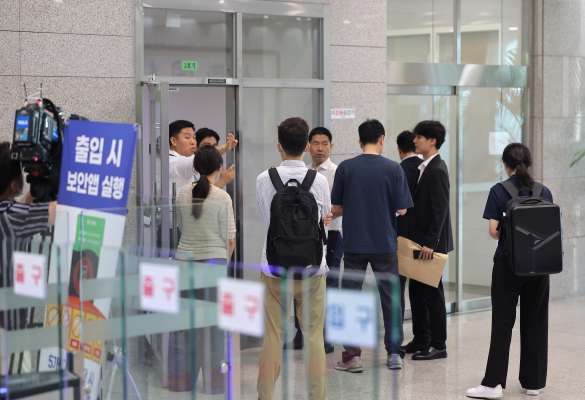 (국방부 대변인실 등 압수수색 나선 순직해병특검팀)