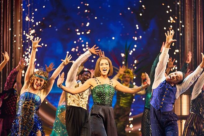 '위대한 개츠비'에서 조던 베이커 역의 앰버 아르돌리노 공연 모습(오디컴퍼니 제공)