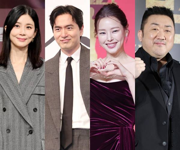 배우 이보영, 이진욱, 이하늬, 마동석(왼쪽부터) ⓒMBC/ⓒ이혜영 기자 lhy@hankooki.com