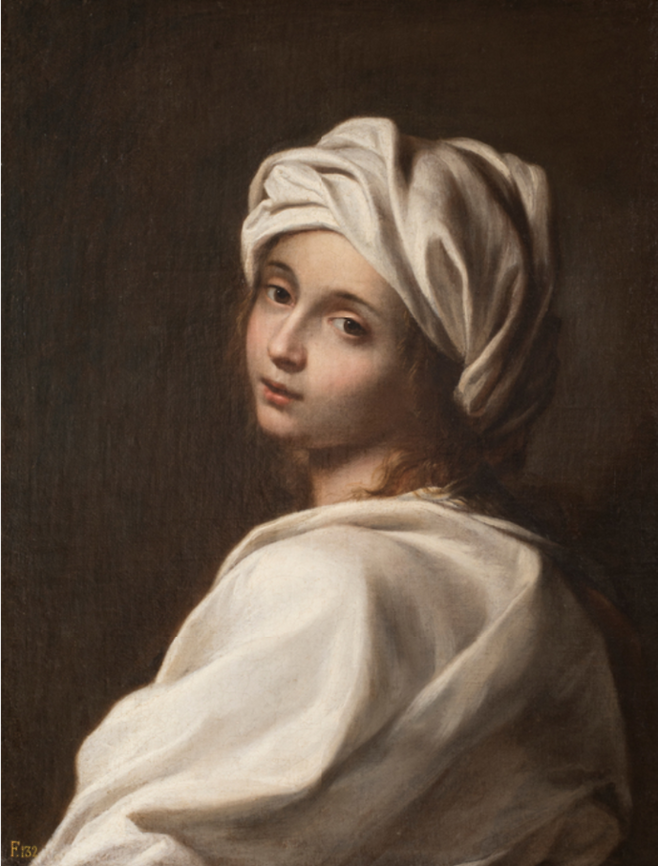 Ginevra Cantofoli [Woman wearing a turban (supposed portrait of Beatrice Cenci)], 1650 ©Palazzo Barberini