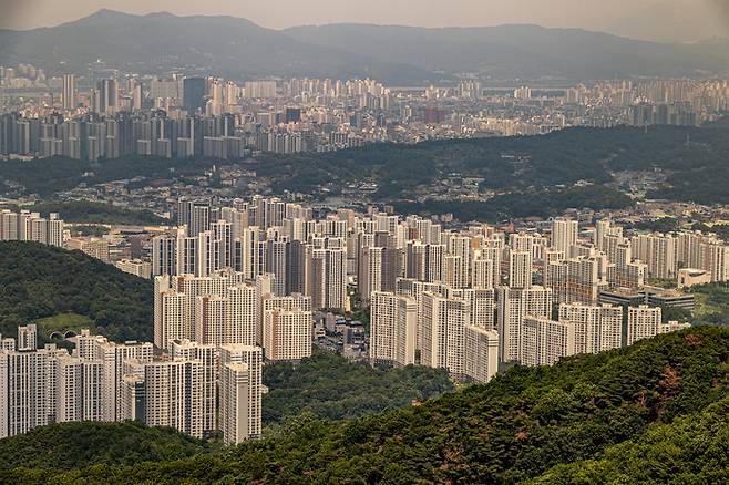 경기도 하남 아파트 전경. (매경DB)