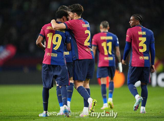 라 마시아 출신 선수들이 여전히 바르셀로나를 이끌고 있다. /게티이미지코리아