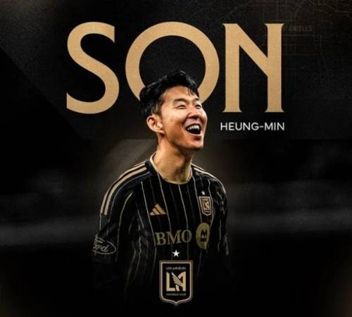 LA FC가 홈페이지에 게시한 손흥민. LAFC 홈페이지 캡처