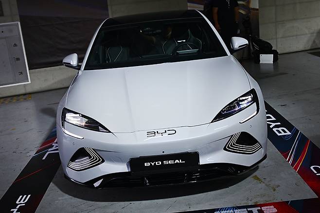 BYD 씰 다이내믹 AWD. 사진: 김학수 기자