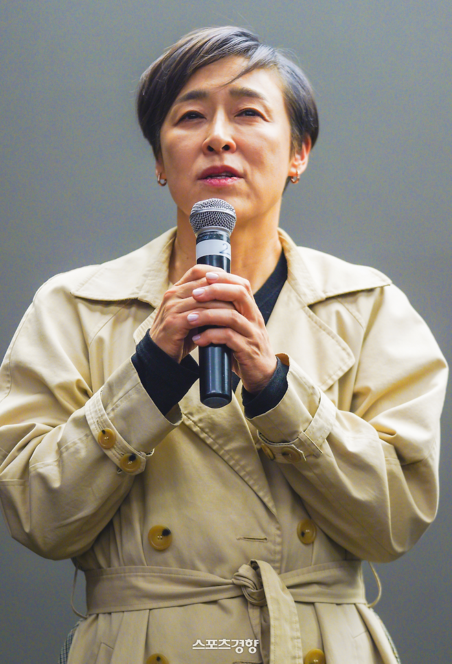 3월 25일 긴급기자회견을 진행했다 거짓말 논란으로 역풍을 맞은 서혜진 크레아스튜디오 대표. 경향신문 자료사진