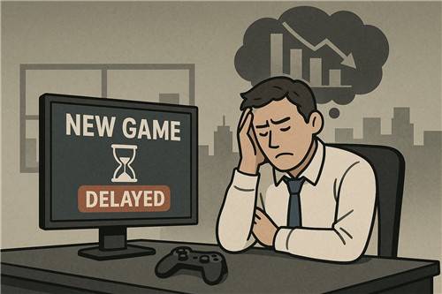 게임업계, 신작 출시 연기 [챗GPT 생성 이미지]