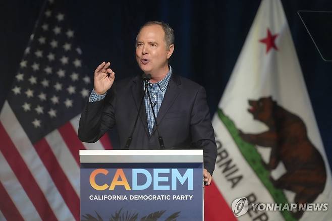 애덤 시프 상원의원 [AP 연합뉴스 자료사진]